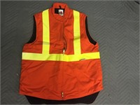 Insulated High Vis/Flame Resistant XL Vest