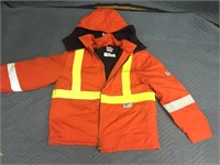 Large Insulated High Vis/Flame Resistant Jacket