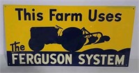 SST Embossed Ferguson System sign