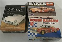 3 Model car kits