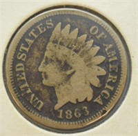 1863 INDIAN HEAD CENT  G