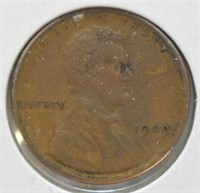 1909 VDB LINCOLN CENT   AU