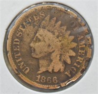 1866 INDIAN HEAD CENT  G