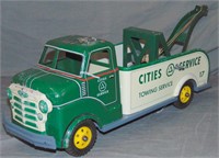 Marx Cities Service Tow Truck Toy