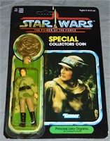 1984 Star Wars POTF Leia Organa, 92 Back, MOC
