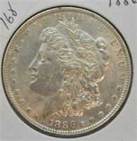 1886 MORGAN DOLLAR   UNC