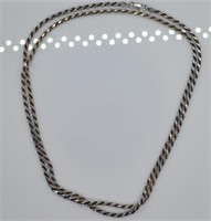 STERLING ROPE NECKLACE