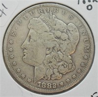 1882 O MORGAN DOLLAR   F