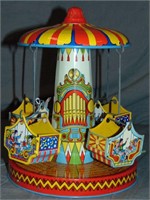 Chein Tin Litho Music Merry Go Round