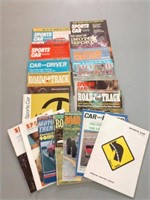 Lot of 1960s and 70s sports car graphic Car &