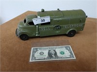 Vintage Hubley Bell Telephone metal toy truck