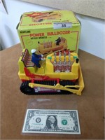 Heartland power bulldozer battery-operated toy in