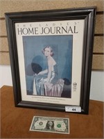 Framed 1924 the Ladies Home Journal