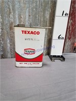 Texaco White Oil, one gallon