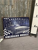 '67 Chevrolet Camaro tin sign