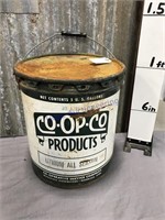 Co-Op Co 5 gal can