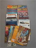 Lot of 1960s and '70s Motor Trend Road & Track