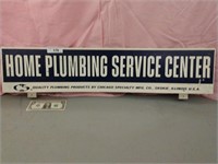 Home Plumbing Service Center advertising sign