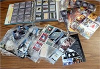 400+ Star Wars Collectible Cards in Binders