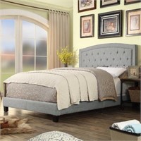 Queen Size Gabriel Upholstered Panel Bed