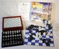 2 Chess Sets Harry Potter and Glass