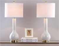 Mercury Row Damis 30.5 Table Lamp Cream X2