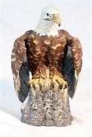Ceramic Eagle Figure - One tip broken Hard to See
