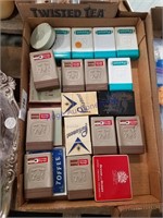 Plastic cigarette Cartons