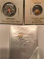 Mini Coins and a $25 Gold coin