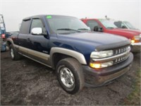 2002 Chevrolet Silverado 1500 Ext. Cab Pickup,