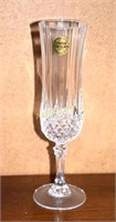 19 lead crystal champagne flutes