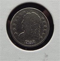 1832 Silver Five Cent Bust.
