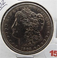 1902 Morgan Silver Dollar.