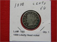 1888 Liberty Head nickel