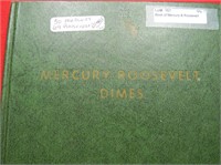 Book of Mercury & Roosevelt dimes