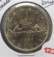 1965 Canada Silver Dollar.