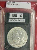 1891-O Morgan $