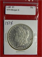 1878 Morgan $