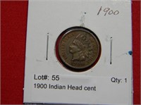 1900 Indian Head cent