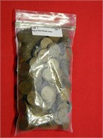 Bag of 250 Wheat cents
