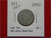 1885 Liberty Head nickel