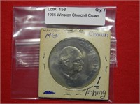1965 Winston Churchill Crown Great Britain Coin