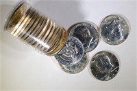 BU ROLL OF 1967 SMS KENNEDY HALF DOLLARS