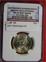 2007 Washington $1