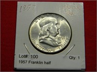 1957 Franklin half