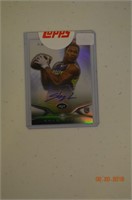 2014 Autographed Topps Rookie Card Shaquelle Evans