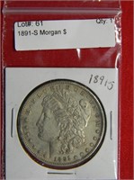1891-S Morgan $