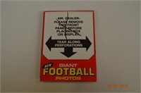 Box of 1980 Topps Super Football