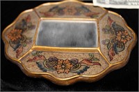 Collection of Wood/Porcelain Mirrors