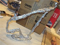 14" Tall Abstract Metal Sculpture